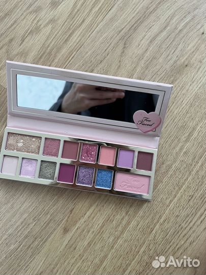 Палетка теней too faced Pinker times ahead