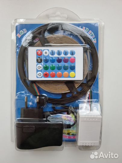 Светодиодная лента RGB 5 метров