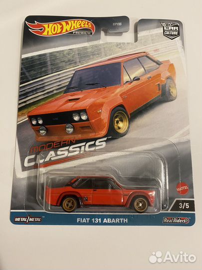 Hot wheels Premium Fiat 131 Abarth Modern Classics