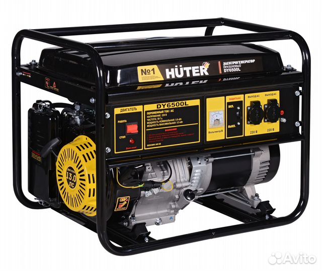 Электрогенератор бензиновый DY6500L, 5,0кВт