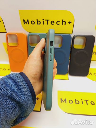 Кожаные чехлы для iPhone 13pro,14pro,15pro,15