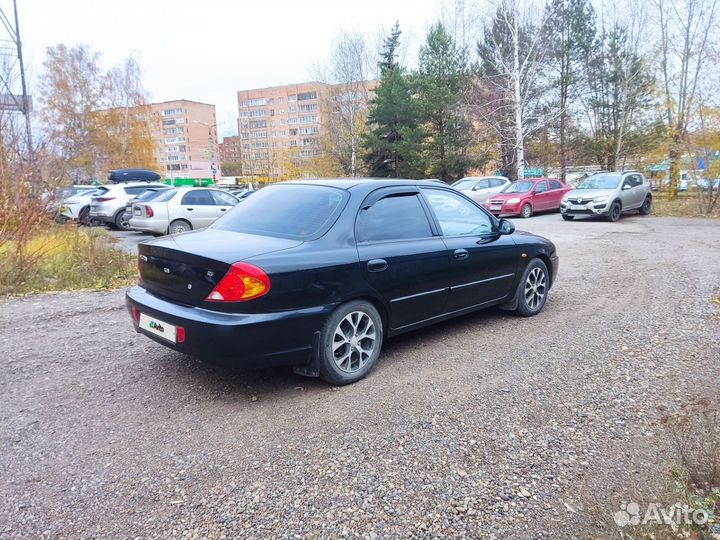 Kia Spectra 1.6 МТ, 2008, 145 000 км