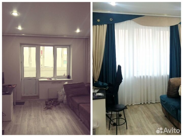 Пошив штор, покрывал, ламбрекенов