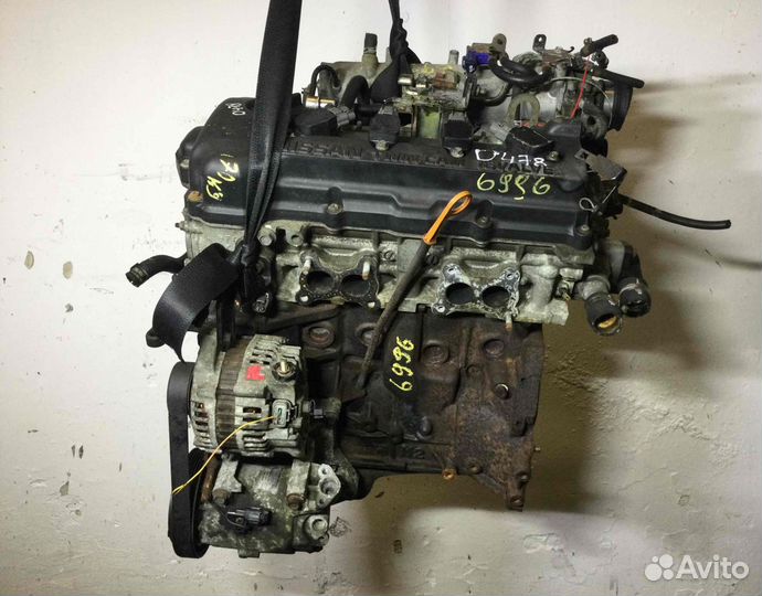Двигатель Nissan Almera Qg18de 1.8 бензин 2001