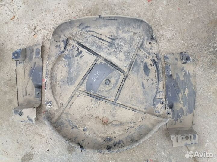 Защита поддона запасного колеса mercedes w220
