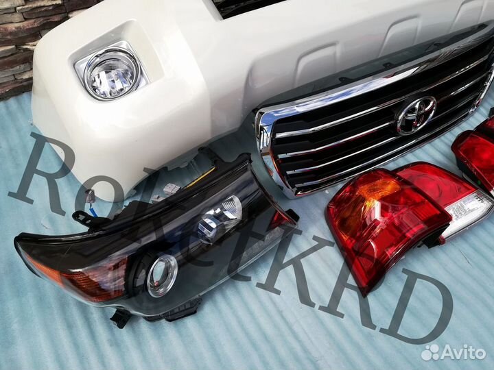 Комплект рестайлинга Land Cruiser 200 Полный