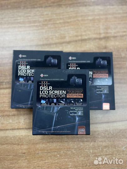 Пленка защитная на Canon 550d