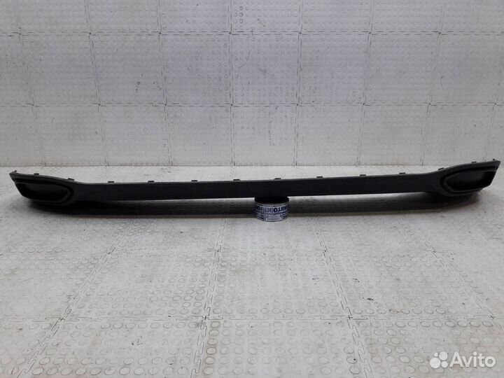 Накладка бампера задняя Volkswagen Polo MK6 2020