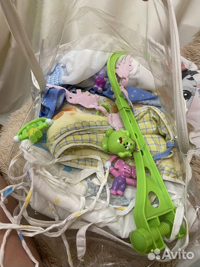 Бортики на детскую кроватку