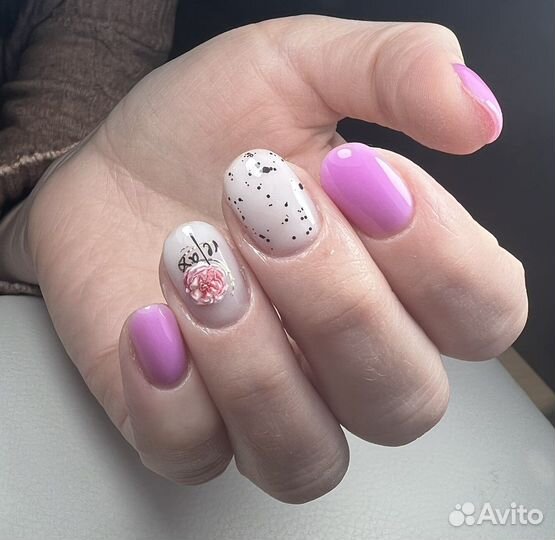 Комбинированный маникюр