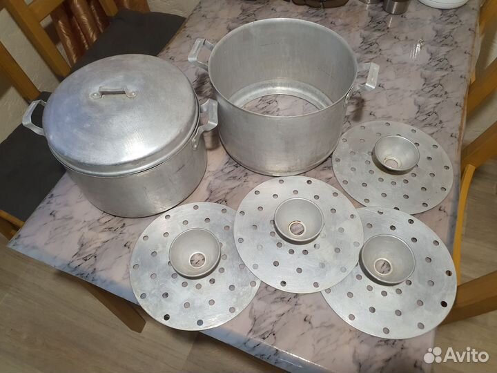 Мантоварка алюминиевая СССР