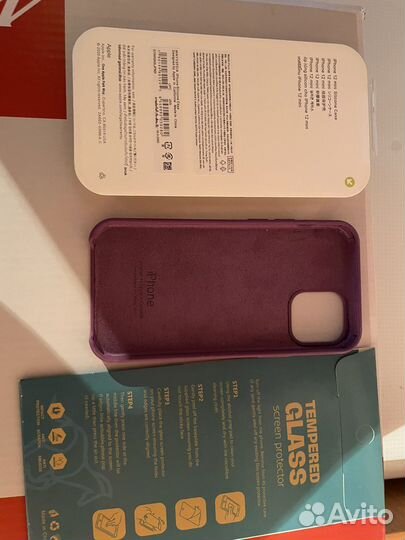 Новые чехлы и защитное стекло на айфон 12 мини