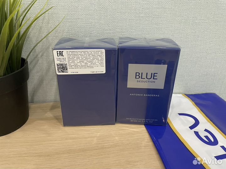 Antonio banderas Blue Seduction for Men, 100мл