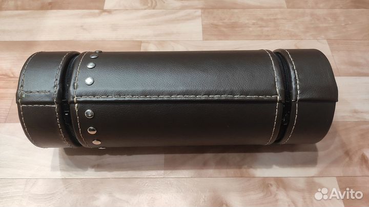 Кофр кожаный