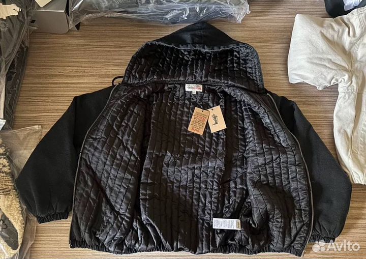 Ветровка stussy fw24 work jacket