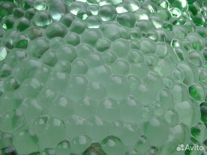 Конфетница СССР цветное стекло