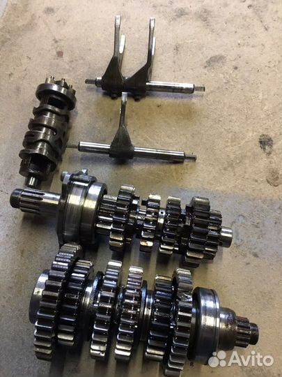 Коробка скоростей по запчастям ямаха R6 2000год