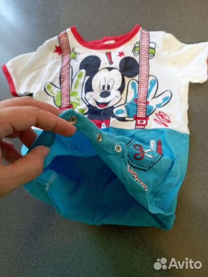 Боди песочник для мальчика