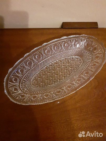 Хрустальные вазы салатники б/у