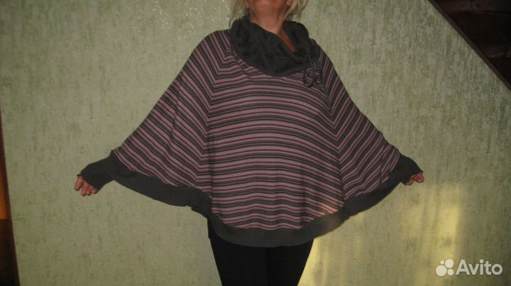 Пончо 50-56 размера