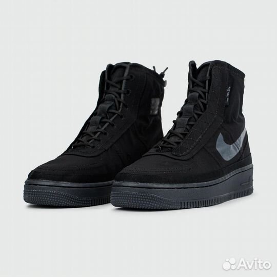 Кроссовки Nike Air Force 1 Shell Black