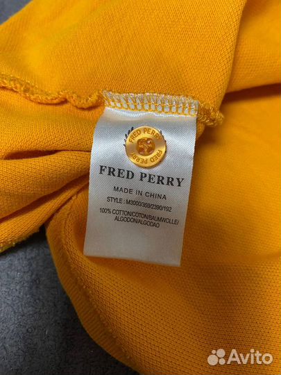 Мужское polo Fred Perry