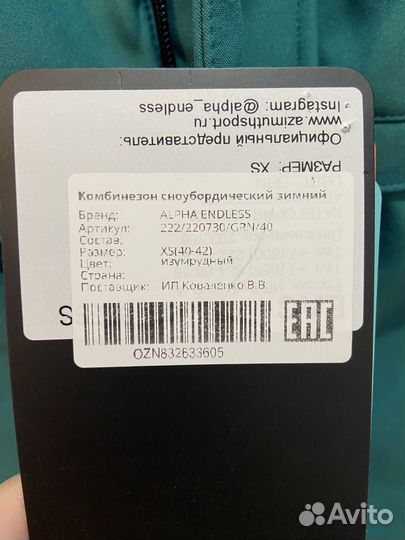 Горнолыжный женский костюм Alpha Endless
