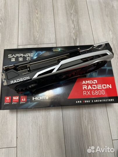 Sapphire RX 6800 Nitro+ 16гб