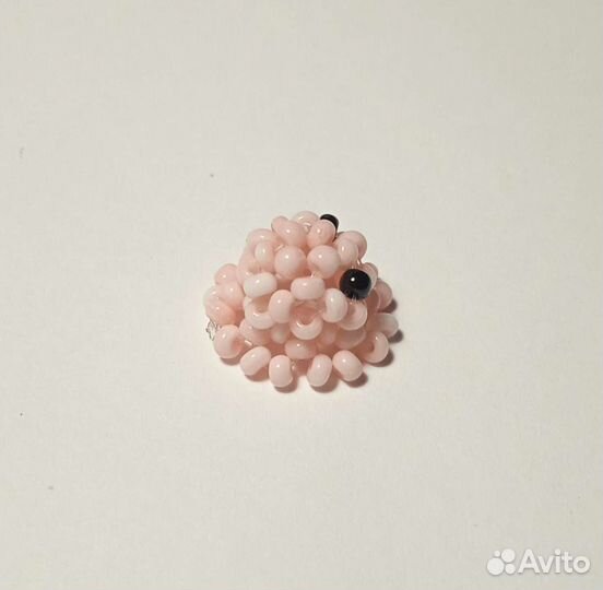 Осьминожка из бисера, ручная работа