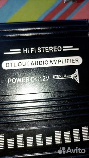 Усилитель мощности звука для колонок