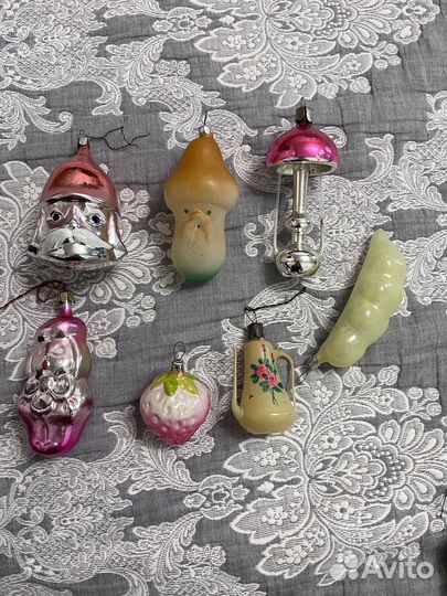 Елочные игрушки СССР