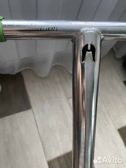 Трюковой самокат + дека district 530