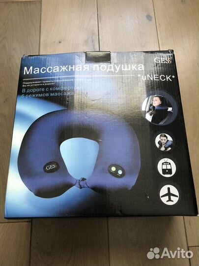 Массажная подушка для шеи Gess