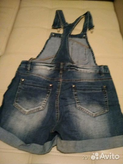 Комбинезон женский джинсовый