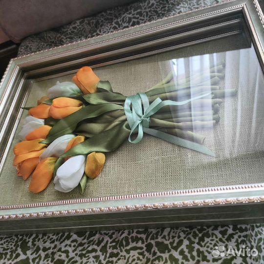 Вышивка лентами