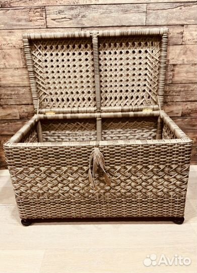 Корзина из ротанга