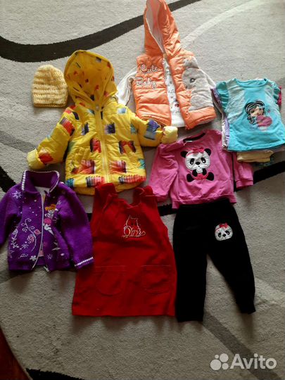Одежда пакетом для девочки
