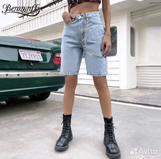 Шорты джинсовые новые