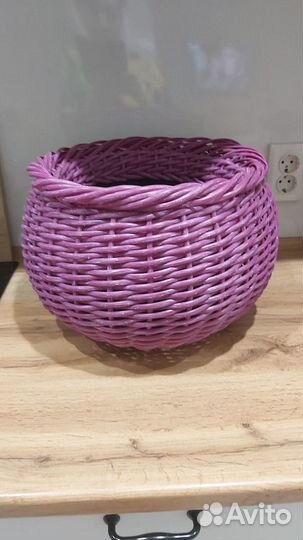 Кашпо из ротанга 12 литров