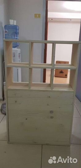 Стеллаж стойка деревянная