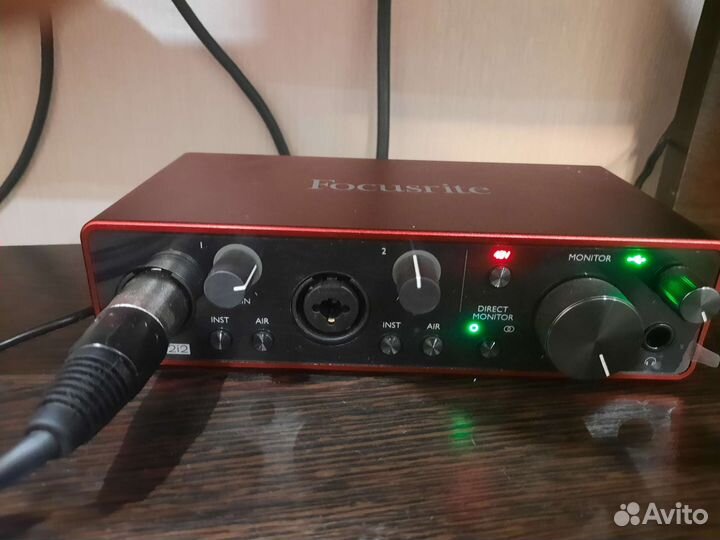 Звуковая карта focusrite scarlett 2i2 3d gen