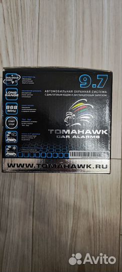 Автосигнализация tomahawk 9.7 (оригинал)