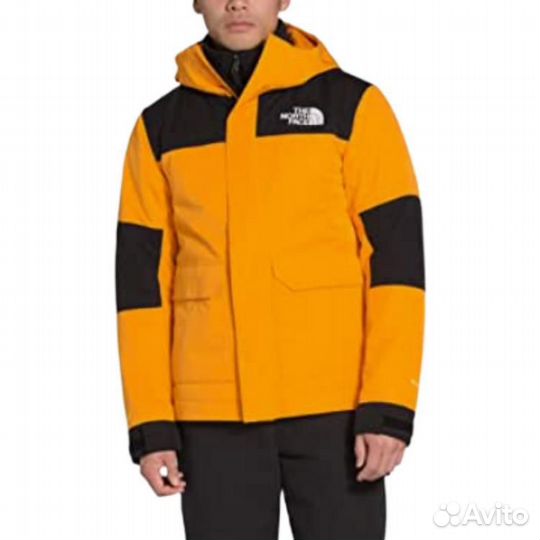 THE north face Quilted Jacket Men Yellow (XL)(89)