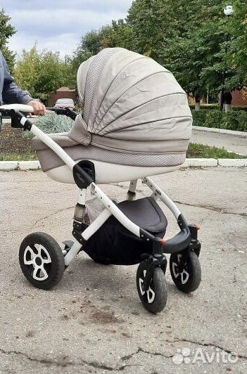 Коляска adamex 2 в 1 + автолюлька