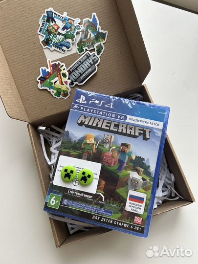 Minecraft ps4 диск