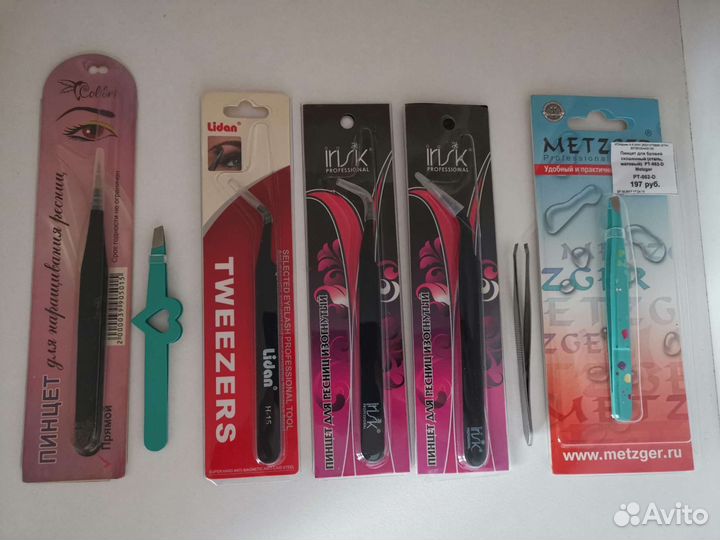 Материалы для наращивания ресниц и бровей