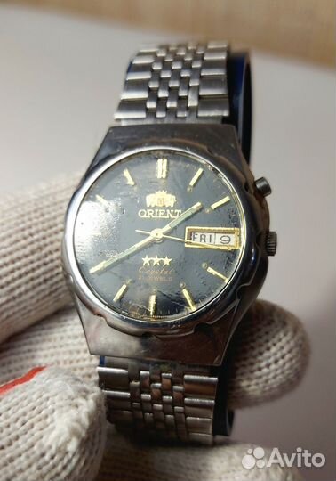 Часы мужские наручные Orient Crystal 21 jewels