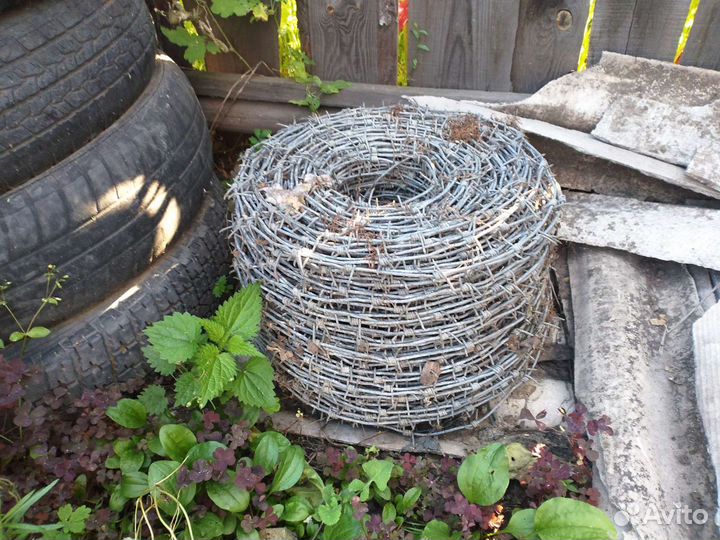 Колючая проволока оцинкованная