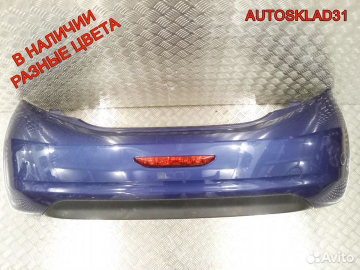 Бампер задний Peugeot 208 1607254580 Хетчбэк