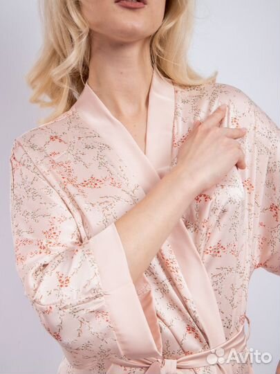 Халат женский бежевый